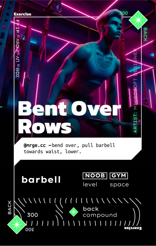 Bent Over Rows