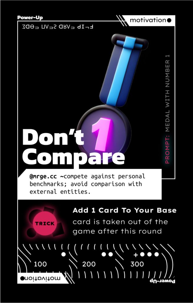Don’t Compare